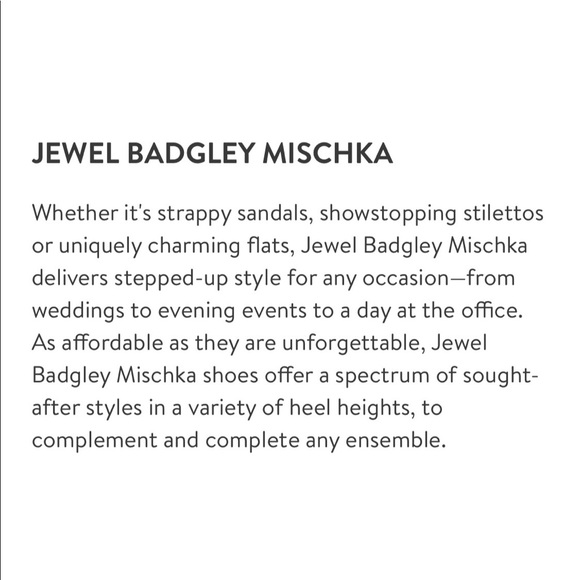 Jewel Badgley Mischka Champagne Satin Block Heels - Picture 4 of 7